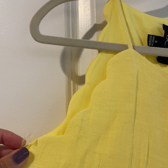 NWT yellow tank top - Picture 2 of 5
